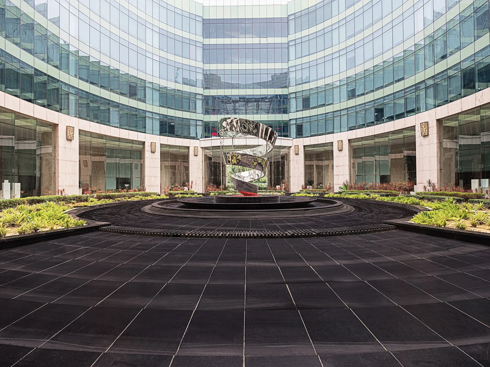 Bharti Airtel总部Airtel Centre园区实景。图片：Bharti Realty