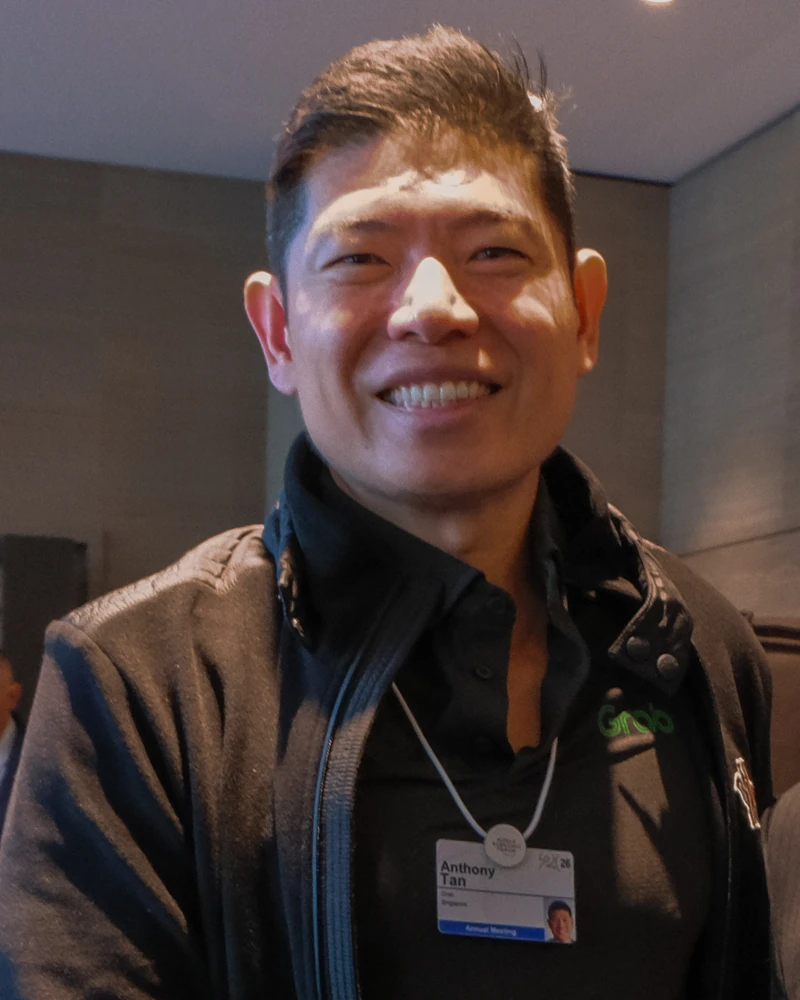 Grab联合创始人兼集团首席执行官Anthony Tan
