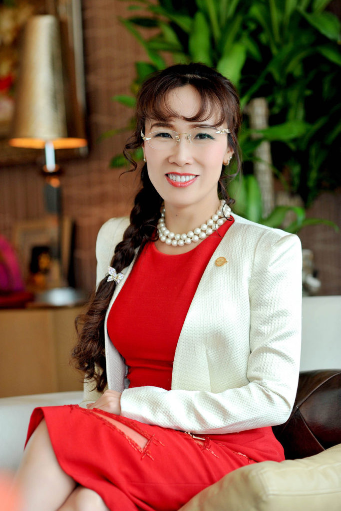 越捷航空与Sovico创始人兼董事长Nguyen Thi Phuong Thao