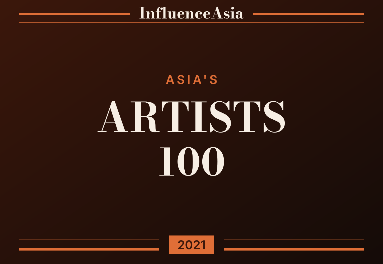 2021年亚洲艺术家100横幅