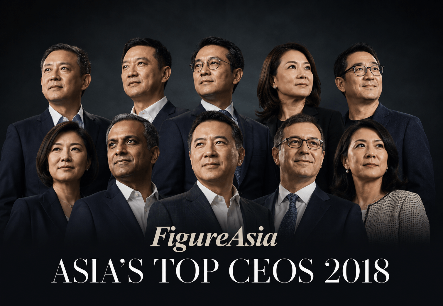 2018年亚洲顶尖首席执行官榜单横幅