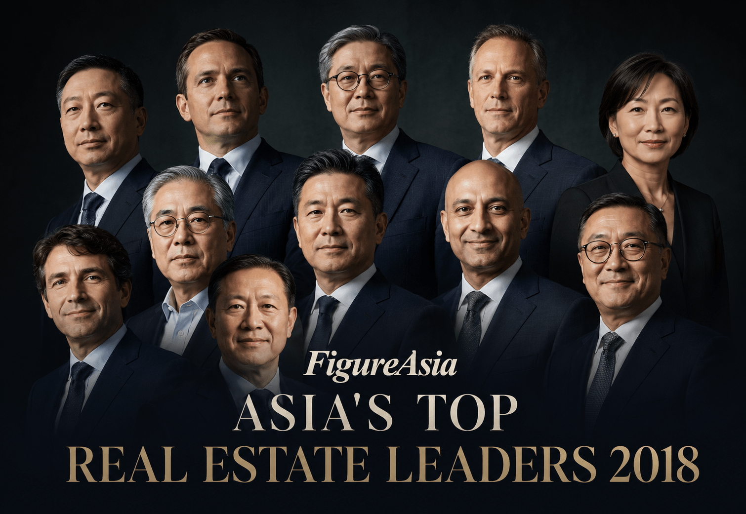 2018年亚洲顶尖房地产领袖横幅