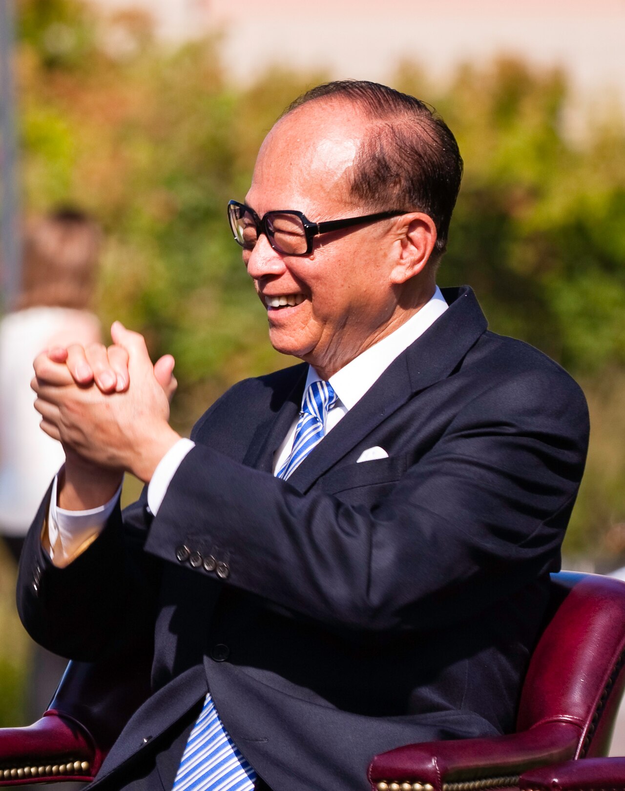 李嘉诚肖像